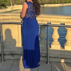 Royal blue prom/formal dress